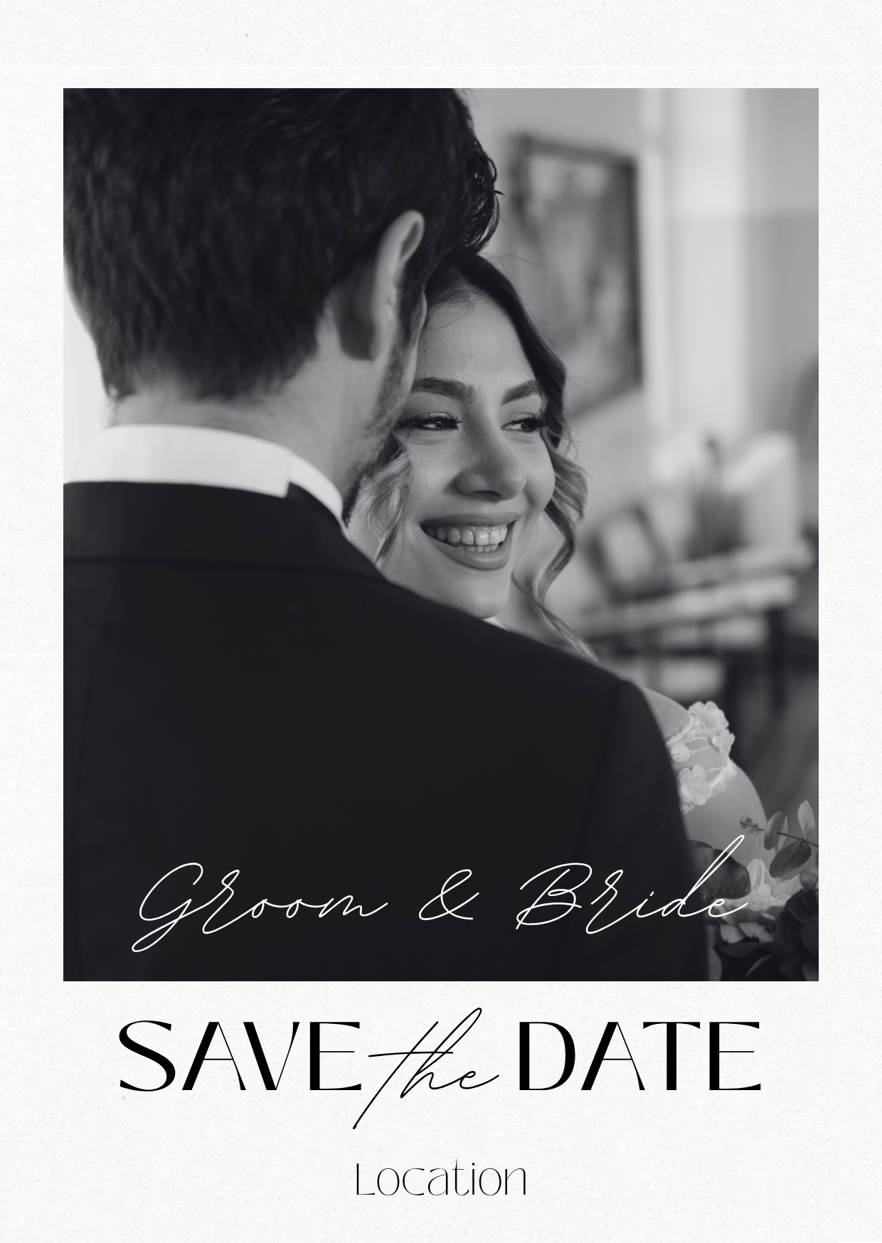 Wedding invitation design 6